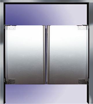 Stainless-Steel-swinging-door