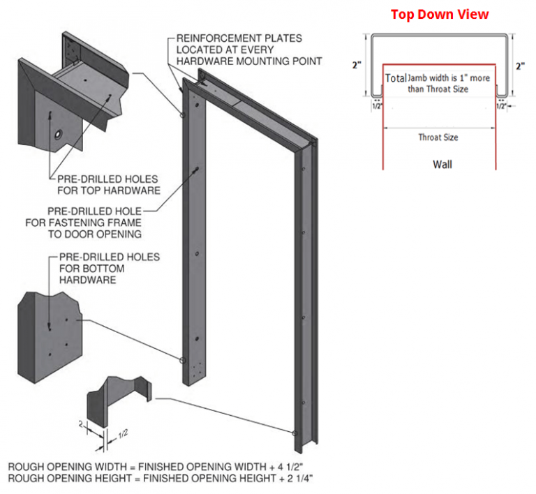 Door Frame Ck Hollow Metal Style Custom Made Models Build Your