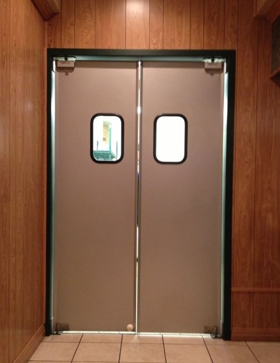 Aluminum Double Swinging Doors, Custom Made Models