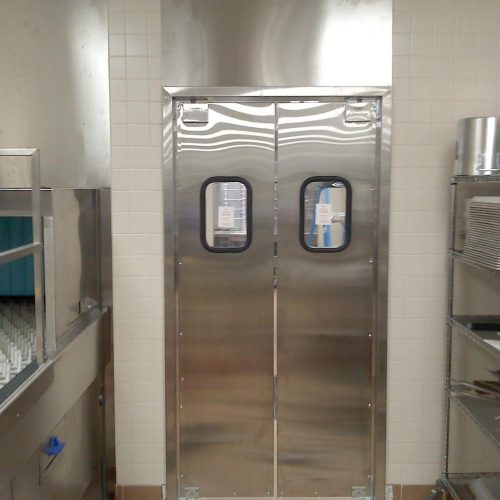 Restaurant Door PE630SS PAYLON Restaurant Impact Swinging Doors