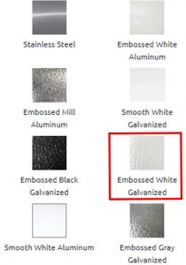 Cooled Door Facings