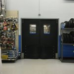 Double-swing-chase-warehouse-doors-PE-9000