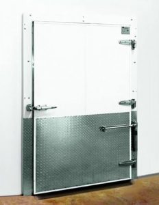 Walk-thru-freezer-door