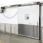 PC-2000 heavy duty insulated traffic door suitable for high-traffic industrial and commercial doorways.